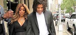 Wendy Williams & Son Kevin Hunter Jr All Smiles After Altercation With Kevin Sr. Last Night