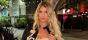 Andreea Dragoi poses for the camera.