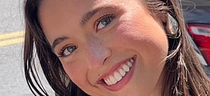 Lola Consuelos smiling