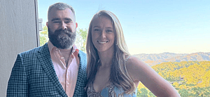 Jason and Kylie Kelce