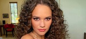 Madison Pettis poses for the camera.