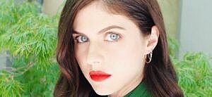 Alexandra Daddario poses for the camera.
