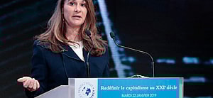 Melinda Gates at French Economic Ministery for 2nd Edition of Les Rendez vous de Bercy