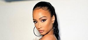 Draya Michele strikes a pose for the camera.