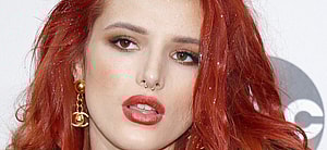 Bella Thorne poses close up