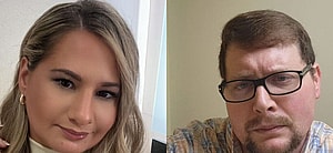 Gypsy Rose Blanchard selfie (left) Ryan Anderson selfie (right)