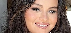 Selena Gomez smiles close up