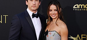 Miles Teller and Keleigh Sperry attend the 49th AFI Lifetime Achievement Award Gala Tribute Celebrating Nicole Kidman