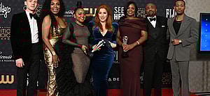 Abbott Elementary cast at Critics Choice Awards 2023 - Pressroom