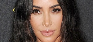 Kim Kardashian close up