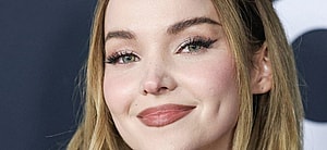 Dove Cameron smiling close up