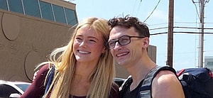 Stephen Nedoroscik and Rylee Arnold at DWTS practice
