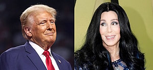 Donald Trump, Cher photo collage