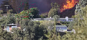 Pacific Palisades fire as it consumes residents homes and neighborhoods.