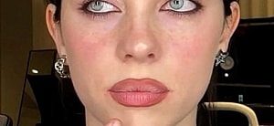 Billie Eilish close up