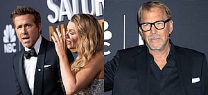 Ryan Reynolds and Blake Lively, Kevin Costner photo collage