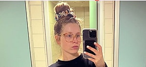 Jessie Cave takes a selfie