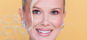 Millie Bobby Brown close up