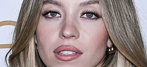 Sydney Sweeney close up