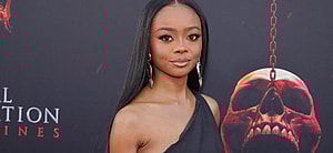 Skai Jackson attends the World Premiere Of Warner Bros "Final Destination Bloodlines"