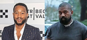 John Legend, Kanye West photo collage