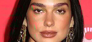 Dua Lipa close up