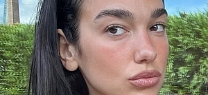 Dua Lipa close up