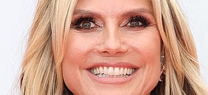 Heidi Klum close up