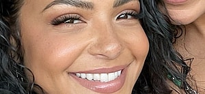 Christina Milian smiling