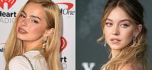 Addison Rae (left) Sydney Sweeney (right)