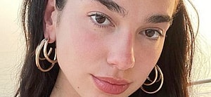 Dua Lipa close up