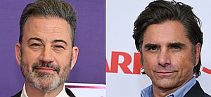 Jimmy Kimmel (left) John Stamos (right)