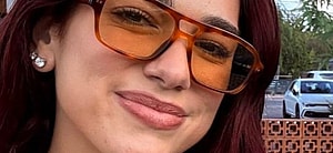 Dua Lipa close up