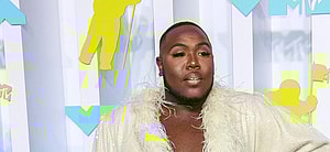 Saucy Santana on red carpet