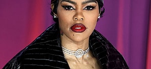 Teyana Taylor on red carpet