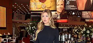 Carly Lawrence in black