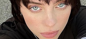 Billie Eilish close up