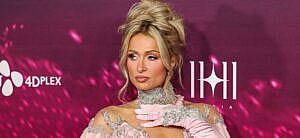 Paris Hilton on the red carpet