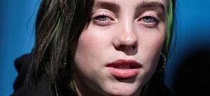 Billie Eilish close up