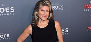 Ashleigh Banfield on the red carpet.