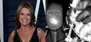 Photo collage of Savannah Guthrie and her mother Nancy Guthrie's suspected kidnapper