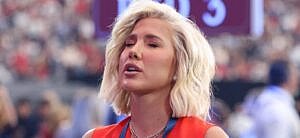 Savannah Chrisley at Charlie Kirk Memorial In Arizona