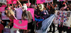 #FreeBritney Protesters