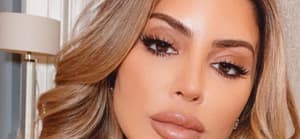 Larsa Pippen takes a selfie.