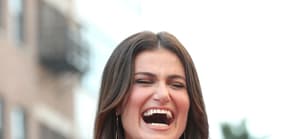 Idina Menzel laughing