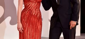 Jessica Chastain and Oscar Isaac attend the red carpet of the movie quot Competencia Oficial quot and quot Scenes from a Marriage quot during the 78th Venice International Film Festival