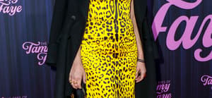 Isabelle Huppert attending apos The Eyes Of Tammy Faye apos New York Premiere