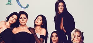 The Kardashian and Jenner women posing for the camera.