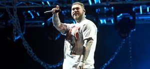 Post Malone performing at Reading Festival 2021