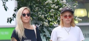 Kristen Stewart and girlfriend Dylan Meyer have an iced coffee run in NYC